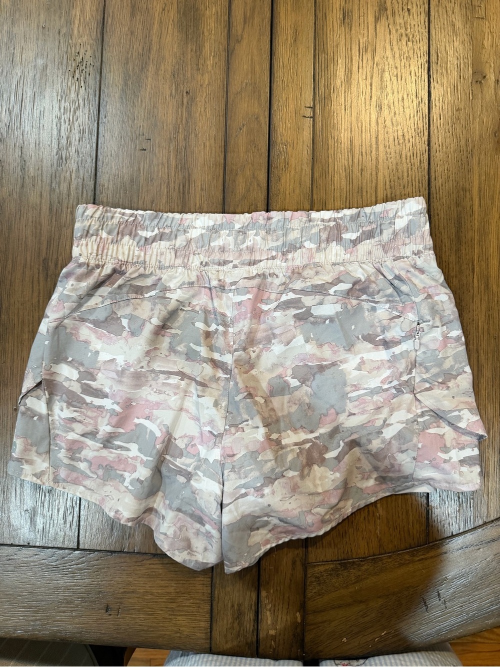 Avia Pink and Gray Camo Athletic Shorts - Picture 3 of 5